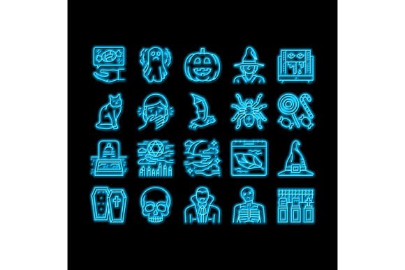 Download Halloween Autumn Season Holiday Neon - Season holiday Collection