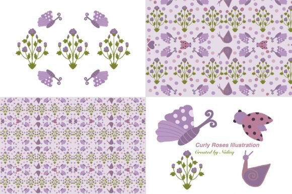 Download Purple Roses Illustration - Illustration Collection