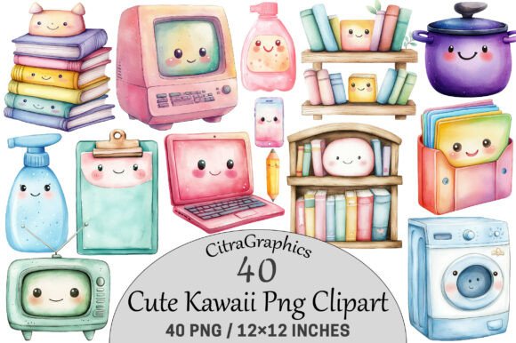 Download Cute Kawaii Clipart. - Kawaii clipart Collection