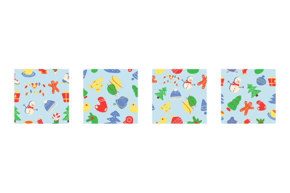 Download Winter Season Holiday Seamless Pattern - Season holiday Collection