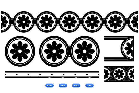 Download Retro Floral Border Clipart - Floral border clipart Collection