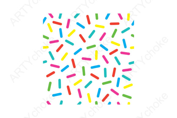 Download Sprinkles Donut Glaze Decorative Pattern - Donut Collection