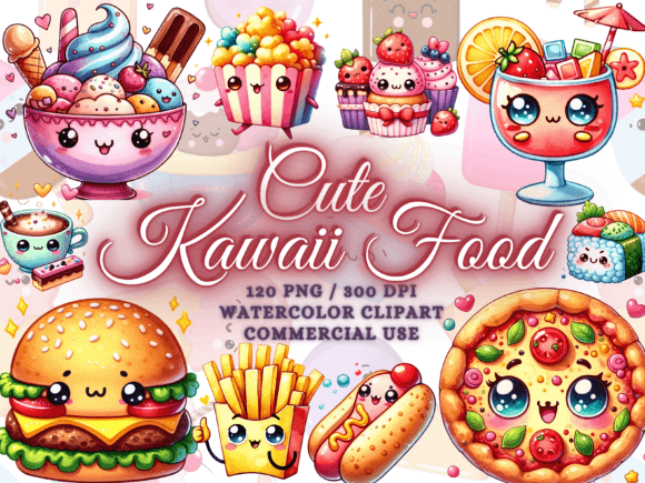 Download Kawaii Food Clipart - Kawaii Clipart Png - Kawaii clipart Collection