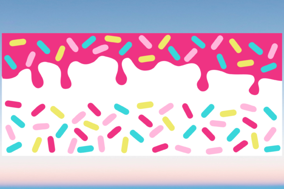 Download Donut Sprinkles Libbey Glass Wrap Svg - Donut Collection