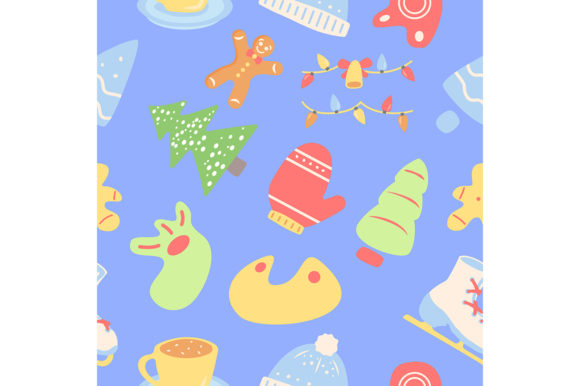Download Winter Season Holiday Seamless Pattern - Season holiday Collection